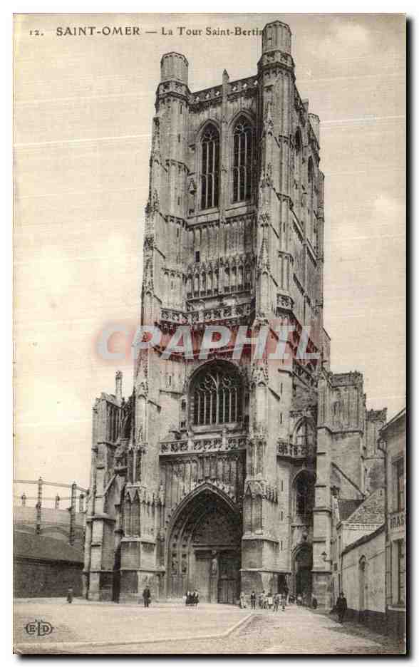 CPA Saint Omer La Tour Saint Bertin
