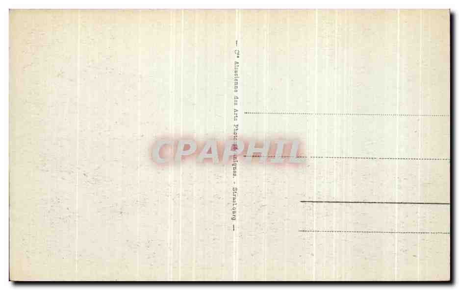 Wimereux - Das Grand Hotel und die Villen — Verlag: Allocaume des Arts Plastiques - Straßburg, Nr. 65 — Rückseite