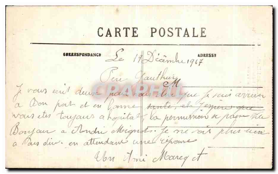 Wimereux (P.-de-C.) — Monument des Aéronautes Pilâtre de Rozier et Romain — Éditeur Stevonnard, n° 1443 — Verso