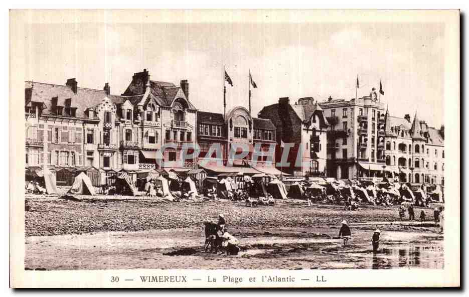 CPA Wimereux La Plage et L Atlantic