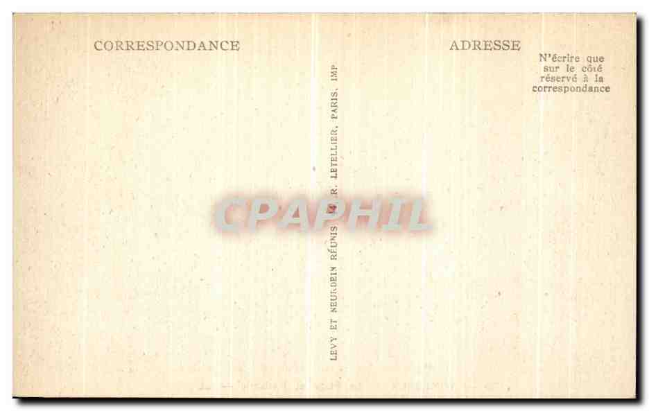 CPA Wimereux La Plage et L Atlantic — Rückseite