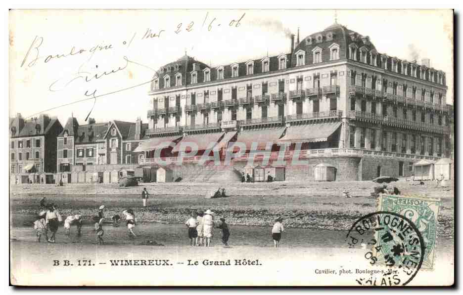 CPA Wimereux Le Grand Hotel