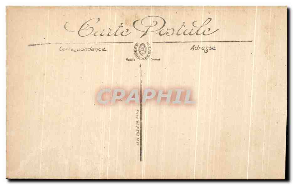 CPA Calais Porte de Guise Enfants — Rückseite