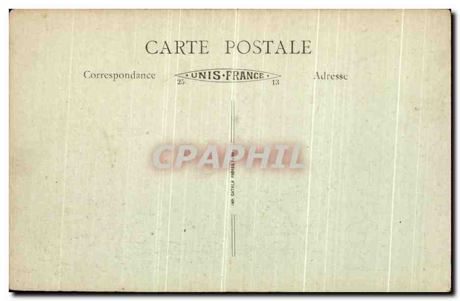 CPA Vimy Apres la Guerre La Mairie et L Eglise Militaria — Rückseite