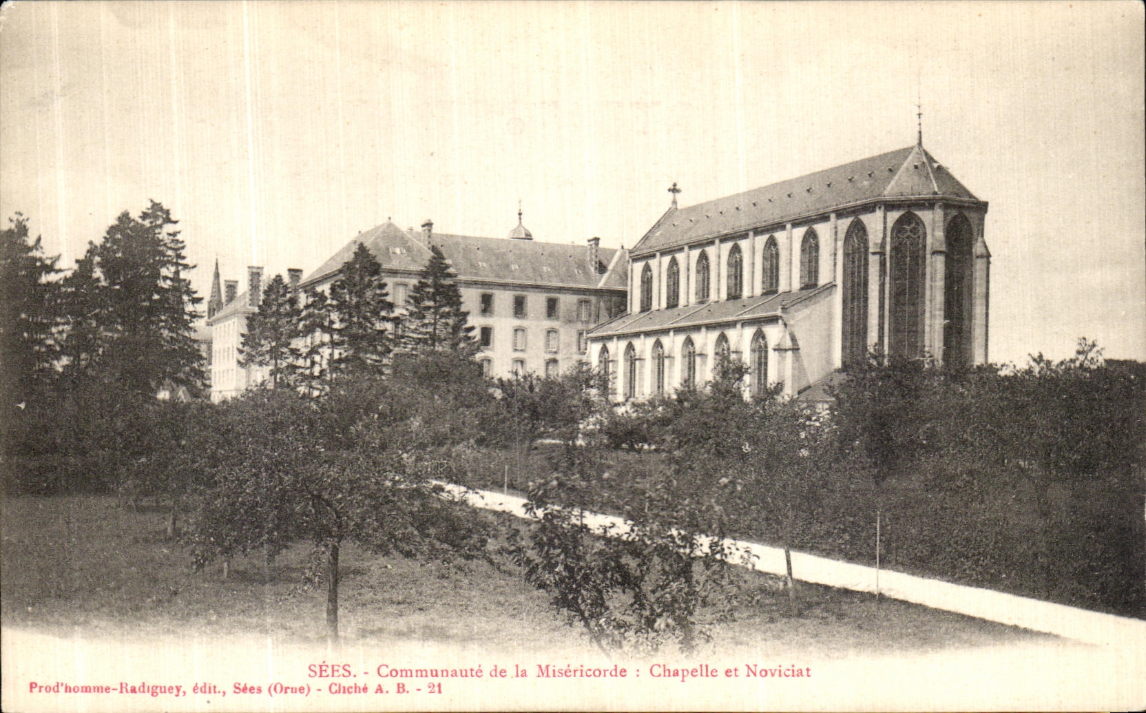 CPA Sees Communaute de la Misericorde Chapelle et Noviciat