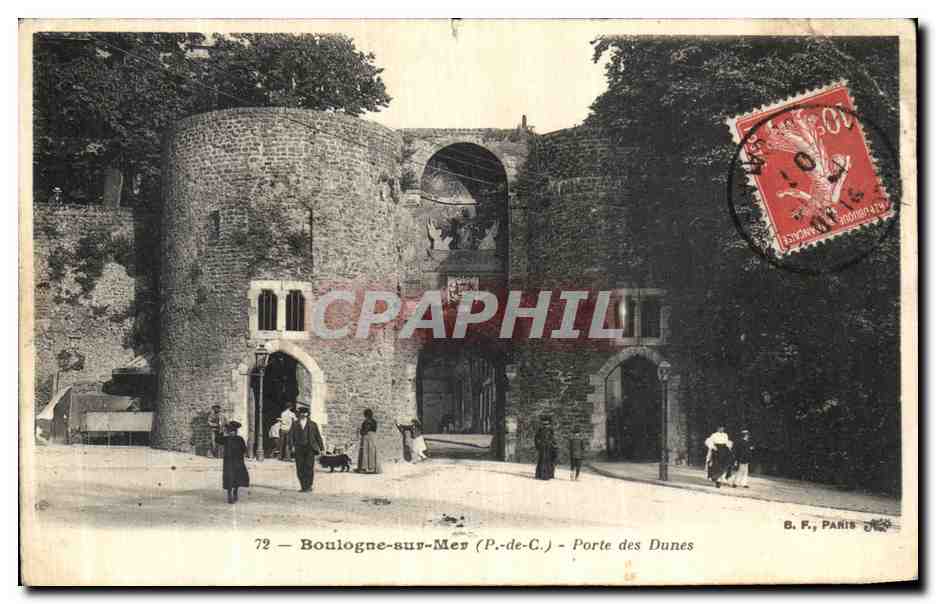 CPA Boulogne Sur Mer Porte des Dunes