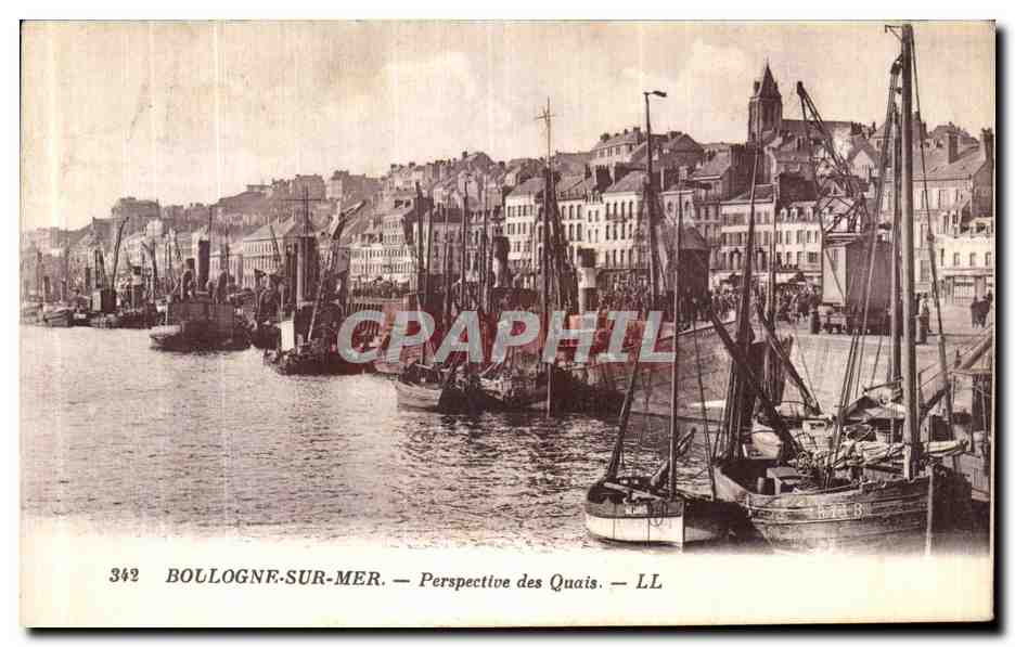 Bollogne-sur-Mer — Perspective des Quais — LL