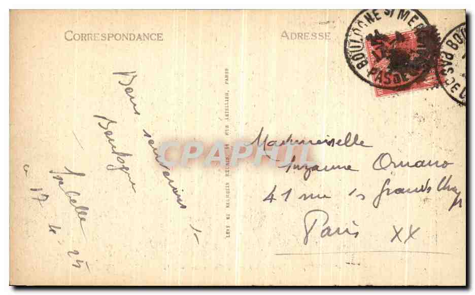 Boulogne-sur-Mer - Le Casino et la Terrasse - NG — Verso