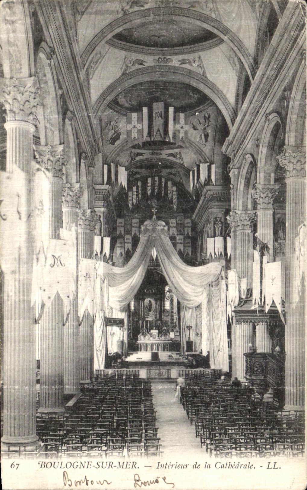 Boulogne-sur-Mer — Intérieur de la Cathédrale — LL. N° 67