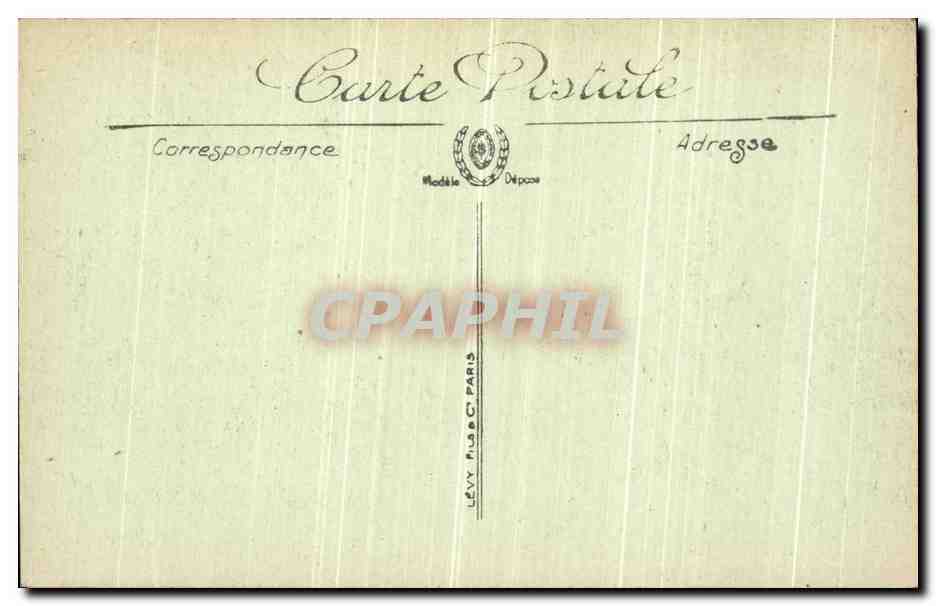 Boulogne-sur-Mer — La Entrada del Castillo — editor L.L. n°265 — Reverso
