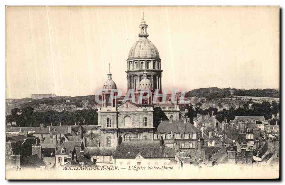 Boulogne-sur-Mer — Kirche Notre-Dame — Verlag CPAPHIL, Nr. 23