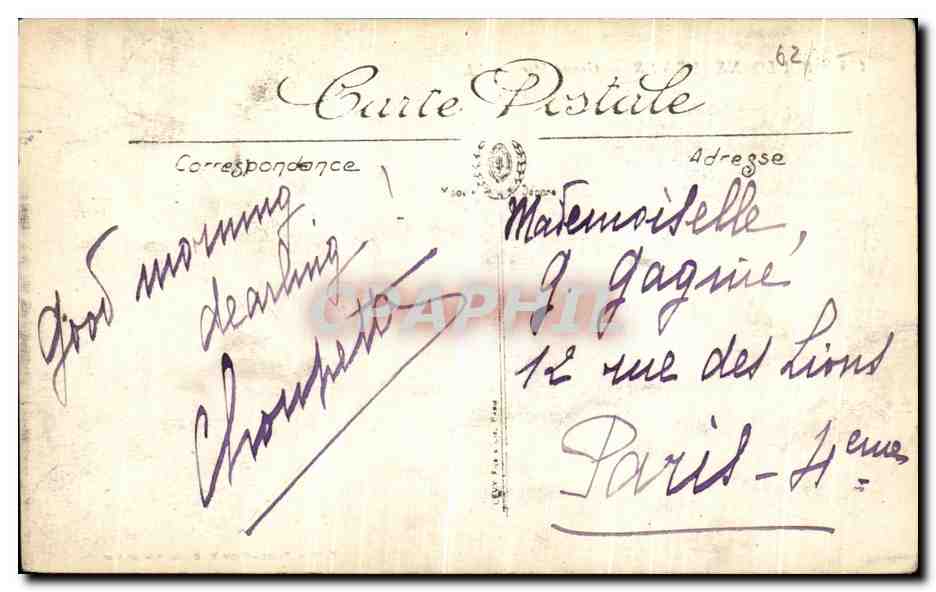Boulogne-sur-Mer — Grosse Mer — LL. — n°174 — Achterkant