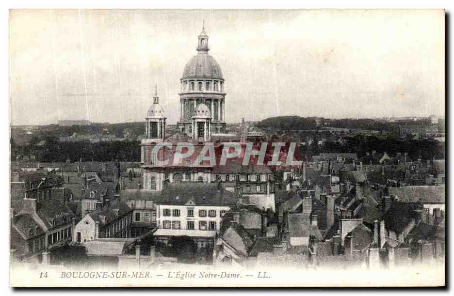 Boulogne-sur-Mer — L'Église Notre-Dame — LL. n°14