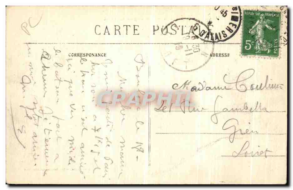Boulogne-sur-Mer — La Digue Carnot — S. Evenard, édit. Boulogne-sur-Mer — Reverso