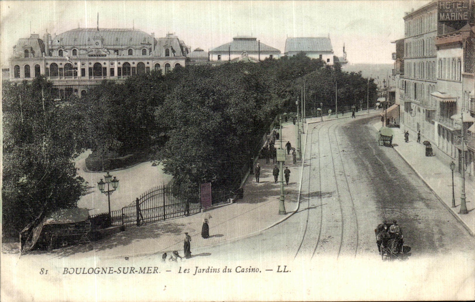 Boulogne-sur-Mer — Les Jardins du Casino — LL.