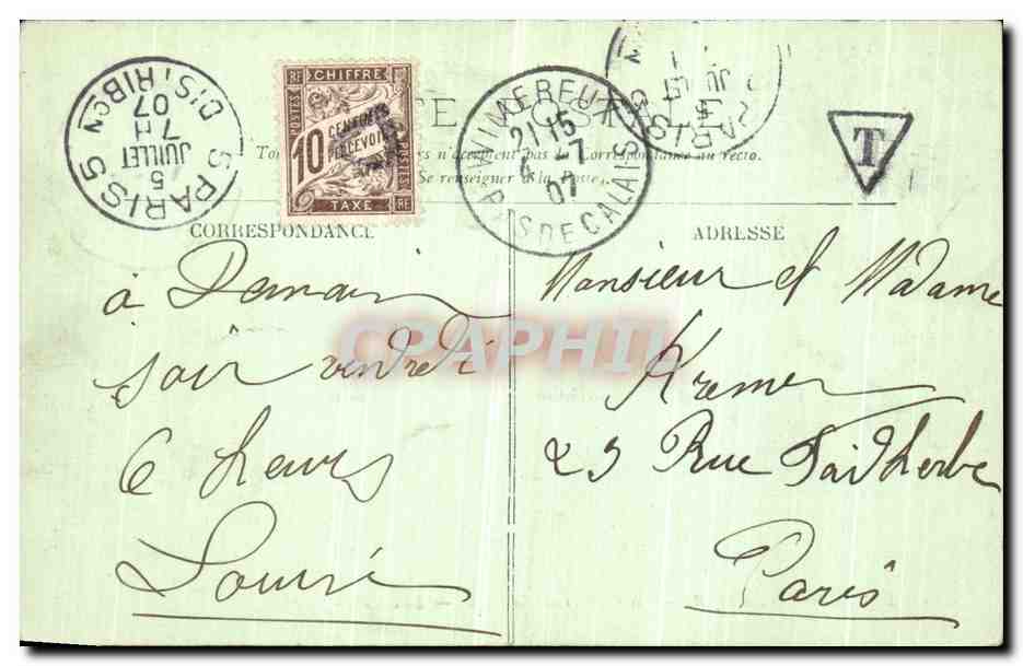 Boulogne-sur-Mer — De Kabines op de Strand — LL. n°260 — Achterkant