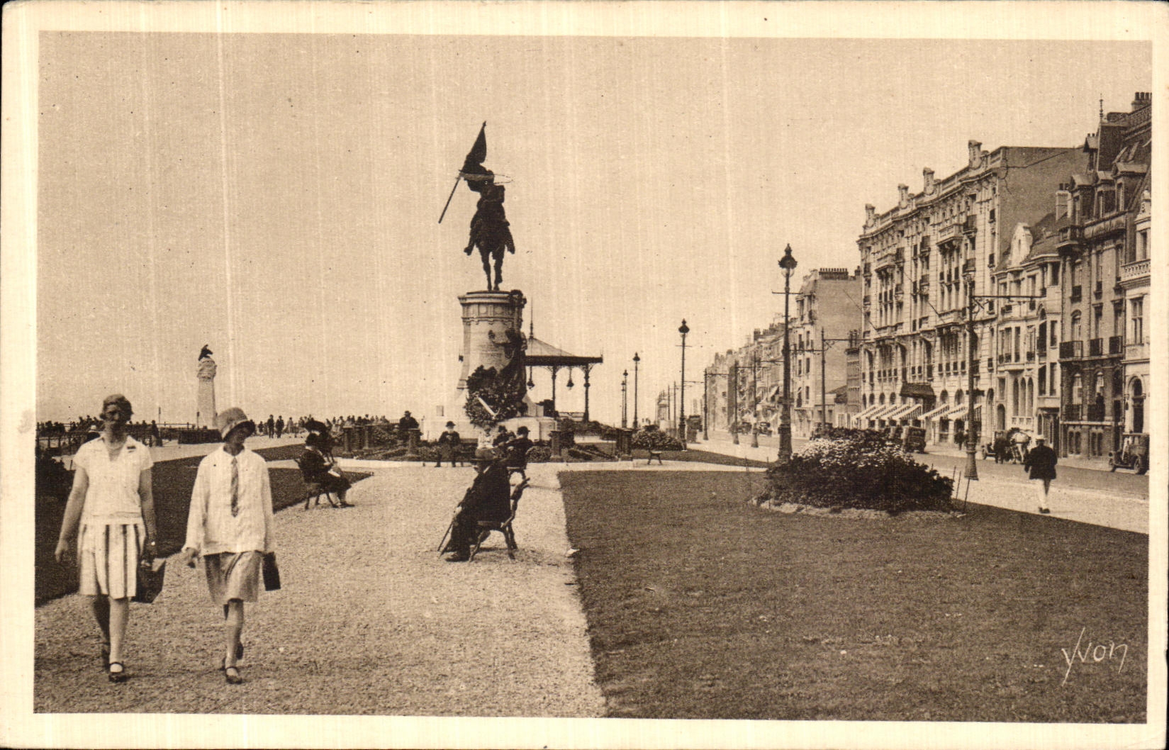 Boulogne-sur-Mer — Estatua de José San Martin — Les Éditions d'Art Yvon