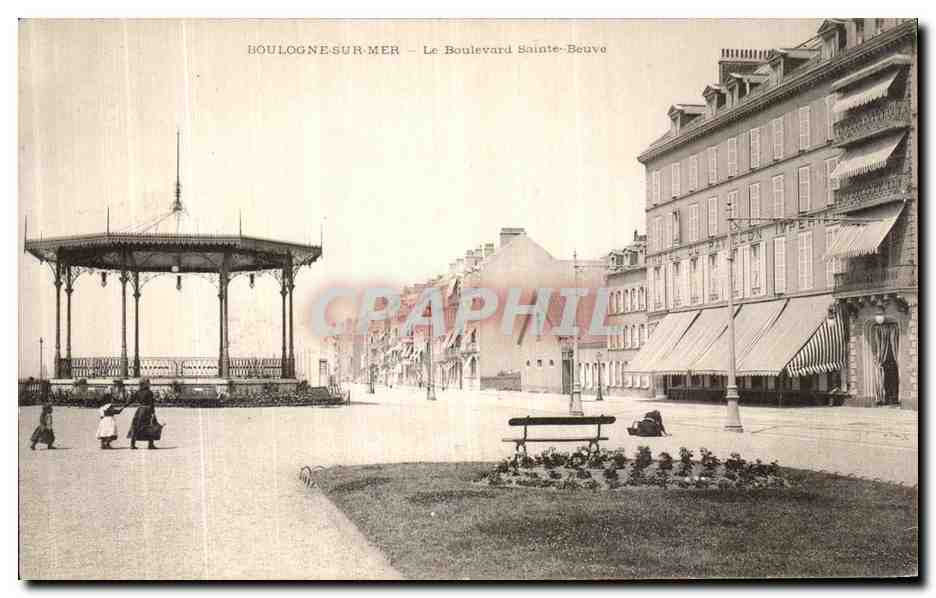 Houlogne-sur-Mer — El Boulevard Sainte-Beuve — editor anónimo