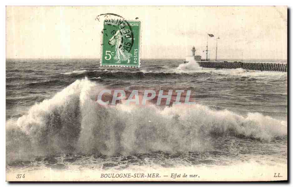 Boulogne-sur-Mer — Effetto mare — LL. n° 374