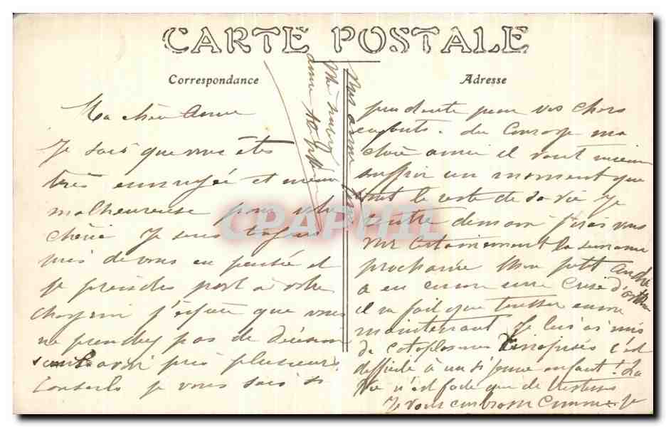 Le Touquet — Paris-Plage — Le Nouvel Hermitage — H.C. — Verso