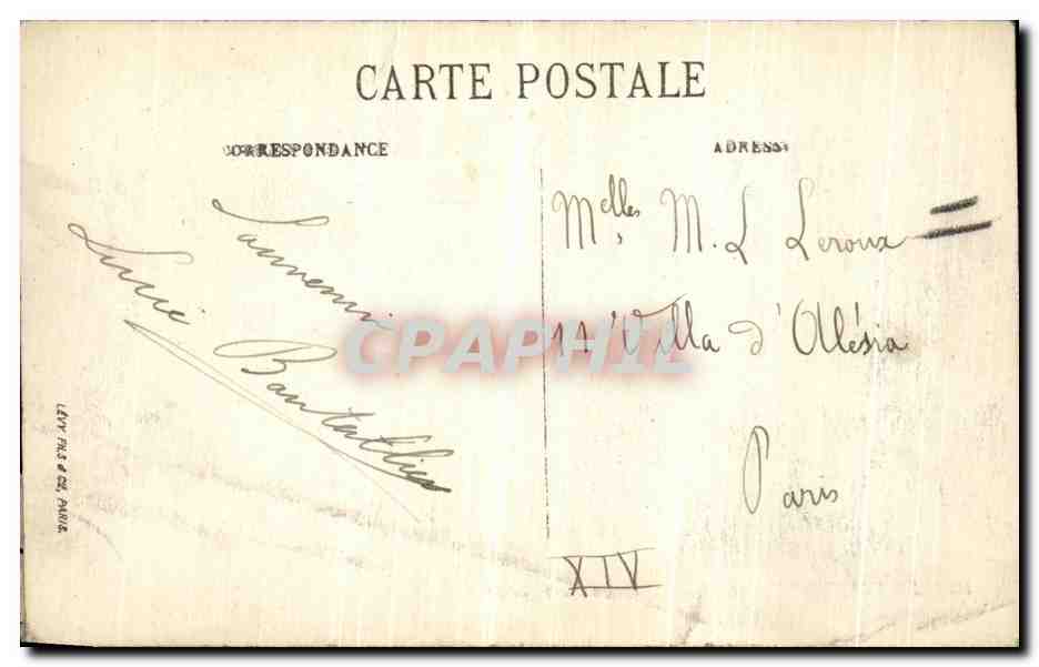Le Touquet-Paris-Plage — En Forêt — LL. — Verso
