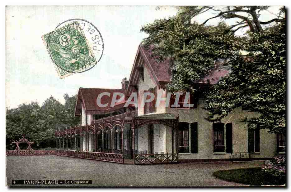 CPA Le Touquet Paris Plage Le Chateau