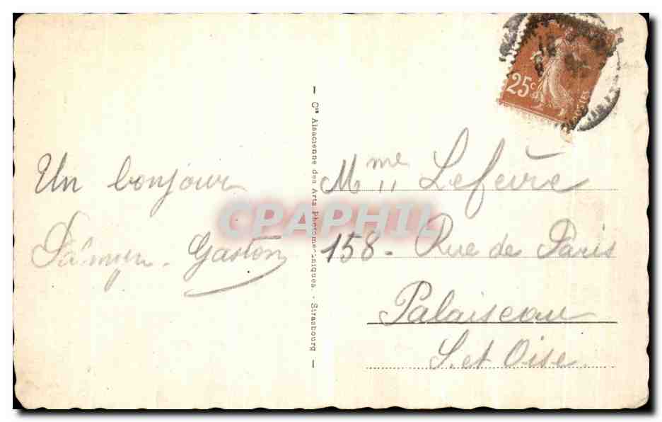 Le Touquet-Paris-Plage - L'Hermitage — hôtel — éditeur anonyme, n° 196 — Verso