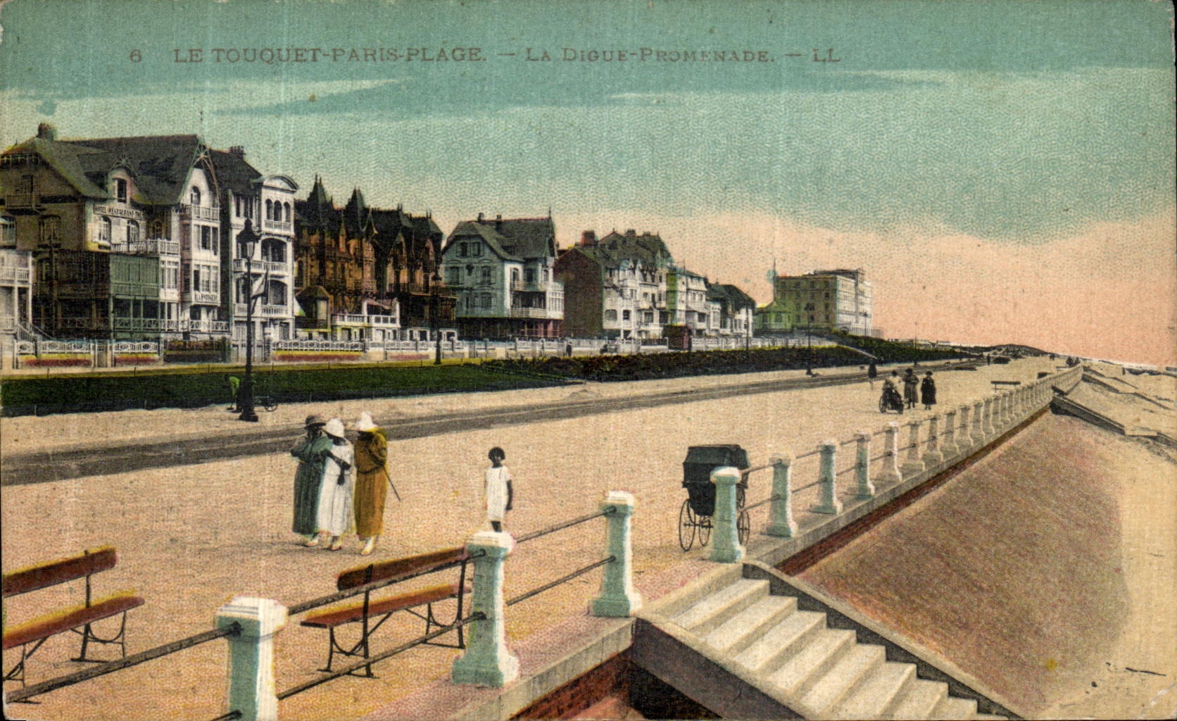 Le Touquet-Paris-Plage — La Digue-Promenade — LL
