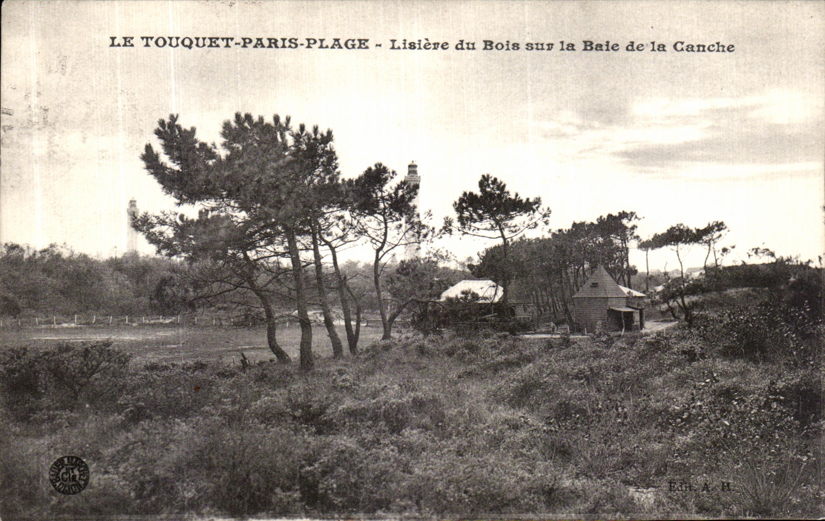 CPA La Touquet Paris Plage Lisiere du Bois la Bale de Canche