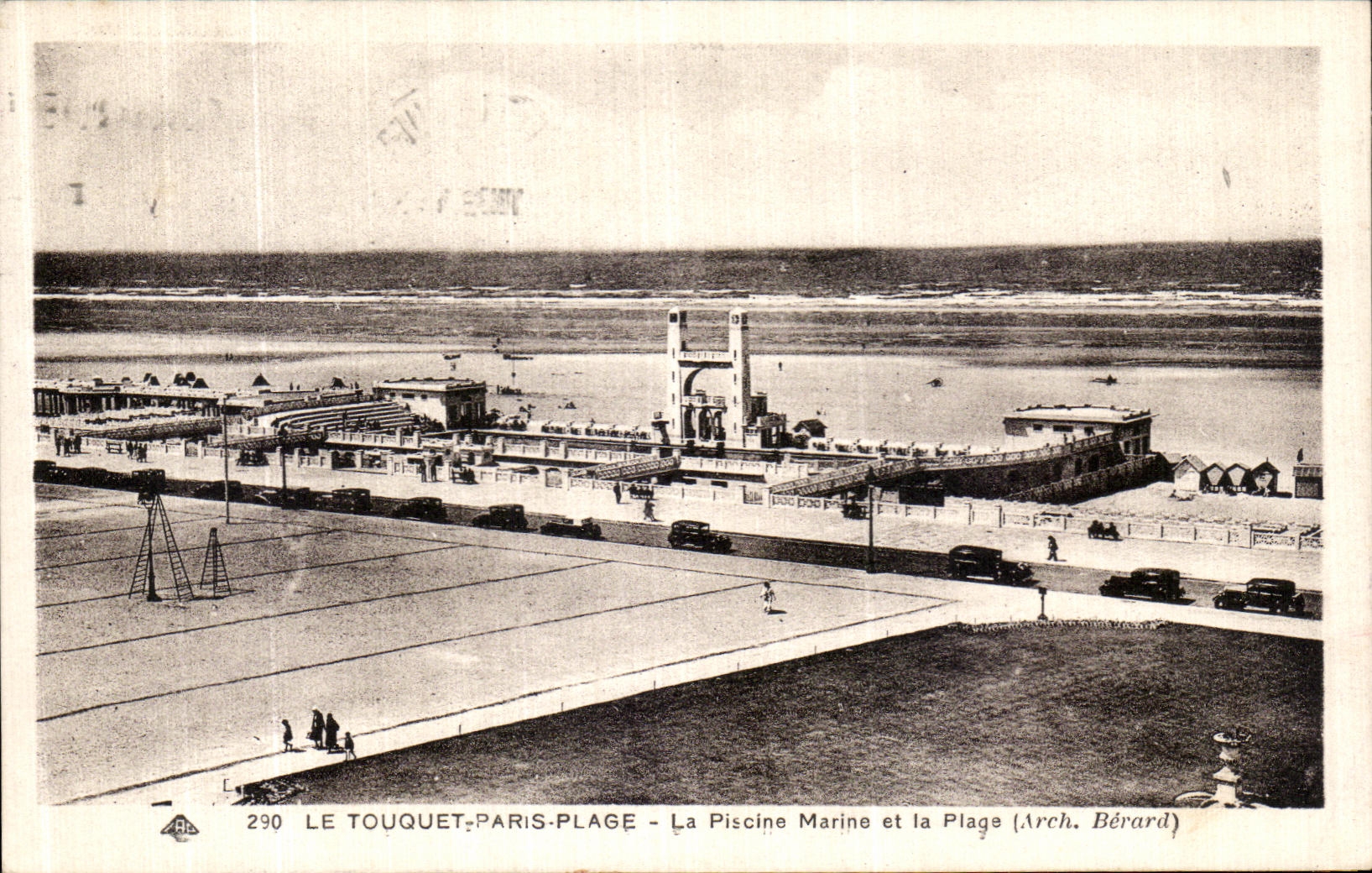 CPA La Touquet Paris Plage La piscine et la Plage