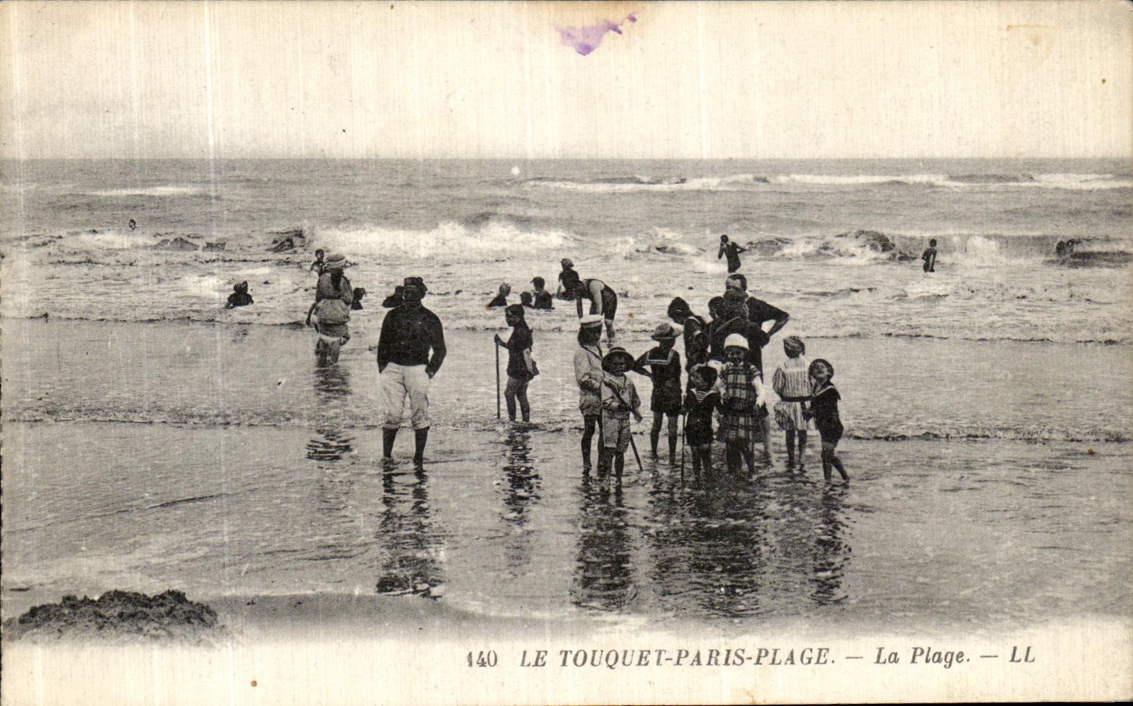 CPA La Touquet Paris Plage La Plage Enfants