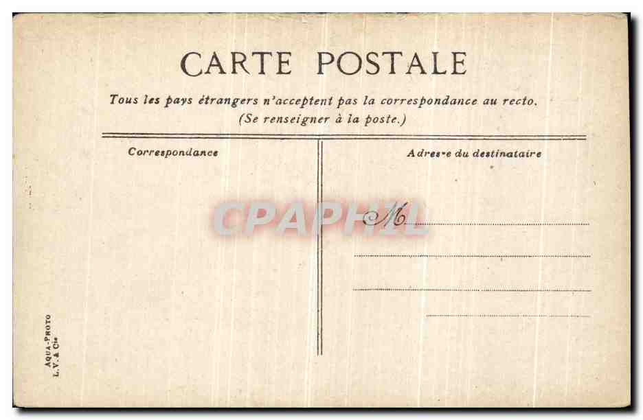 Paris-Plage - Boulevard de la mer — vue de bâtiments côtiers — V.C. éditeur — Verso
