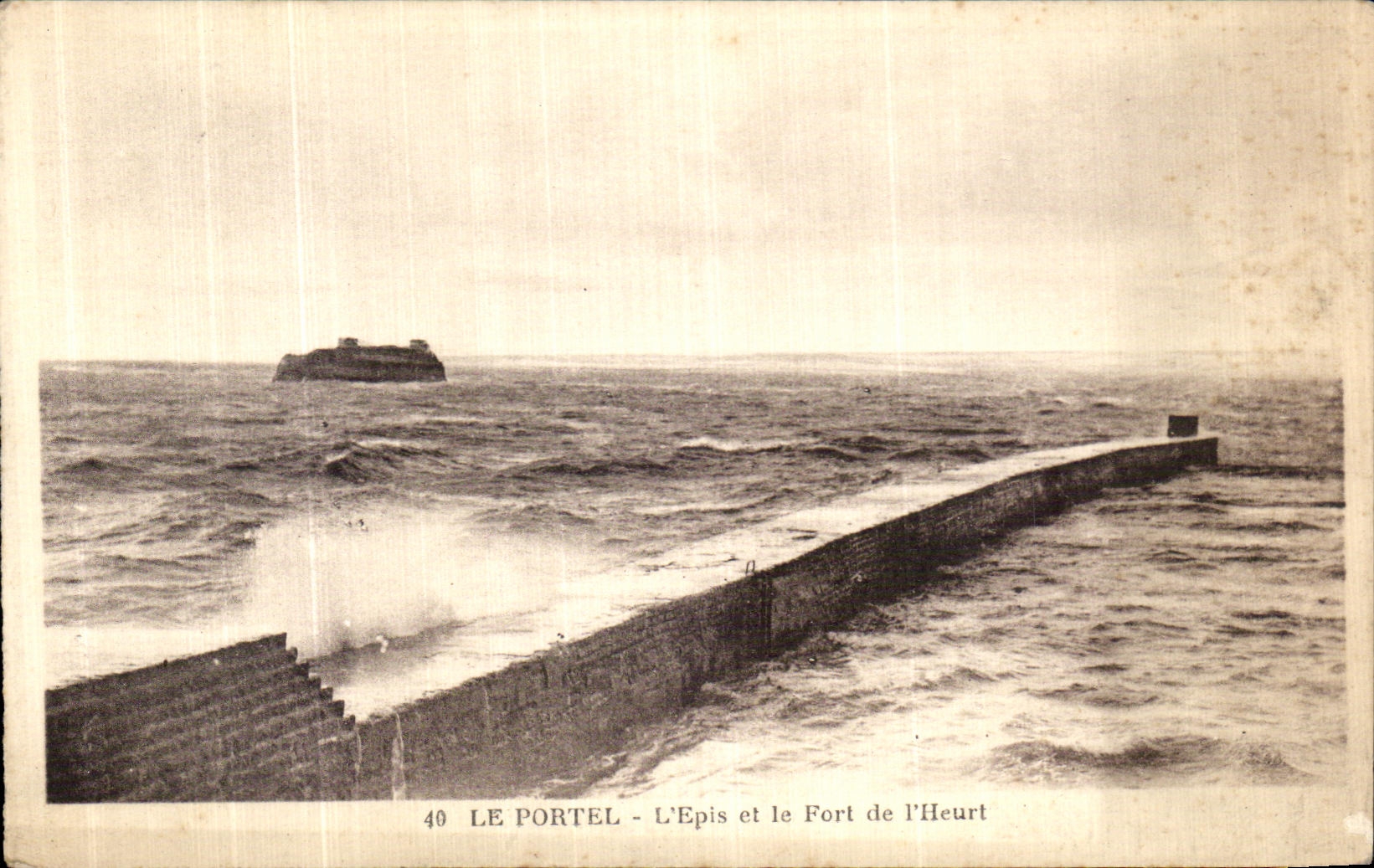 CPA Le Portel L Epis et le Fort de l Heurt
