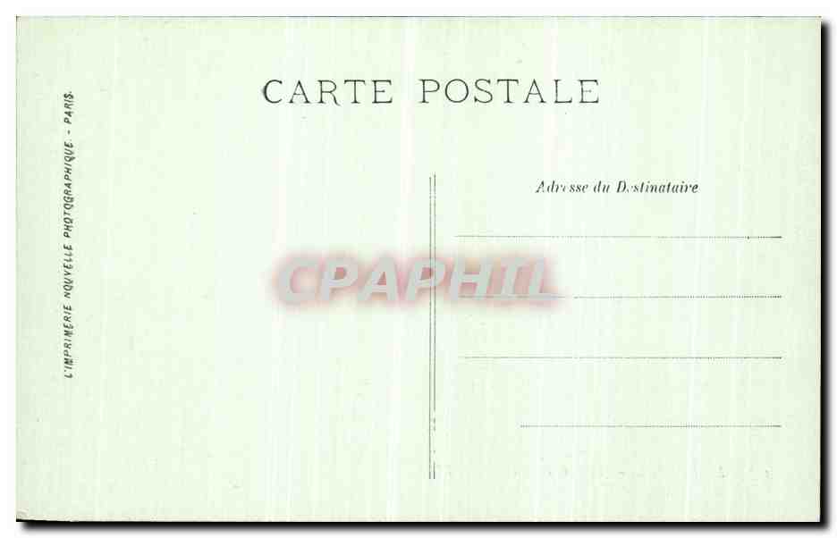 Le Portel — Le Port et la Plage — LL. — L’Imprimerie Nouvelle Photographique, Paris — Rückseite