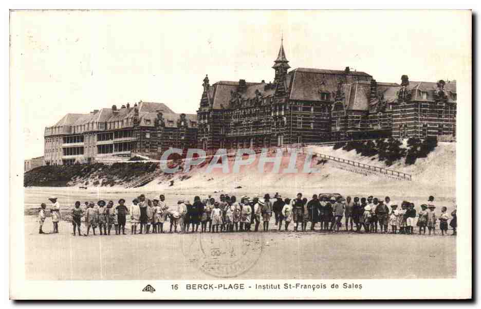 CPA Berck Plage Institut St Francois de Sales Enfants