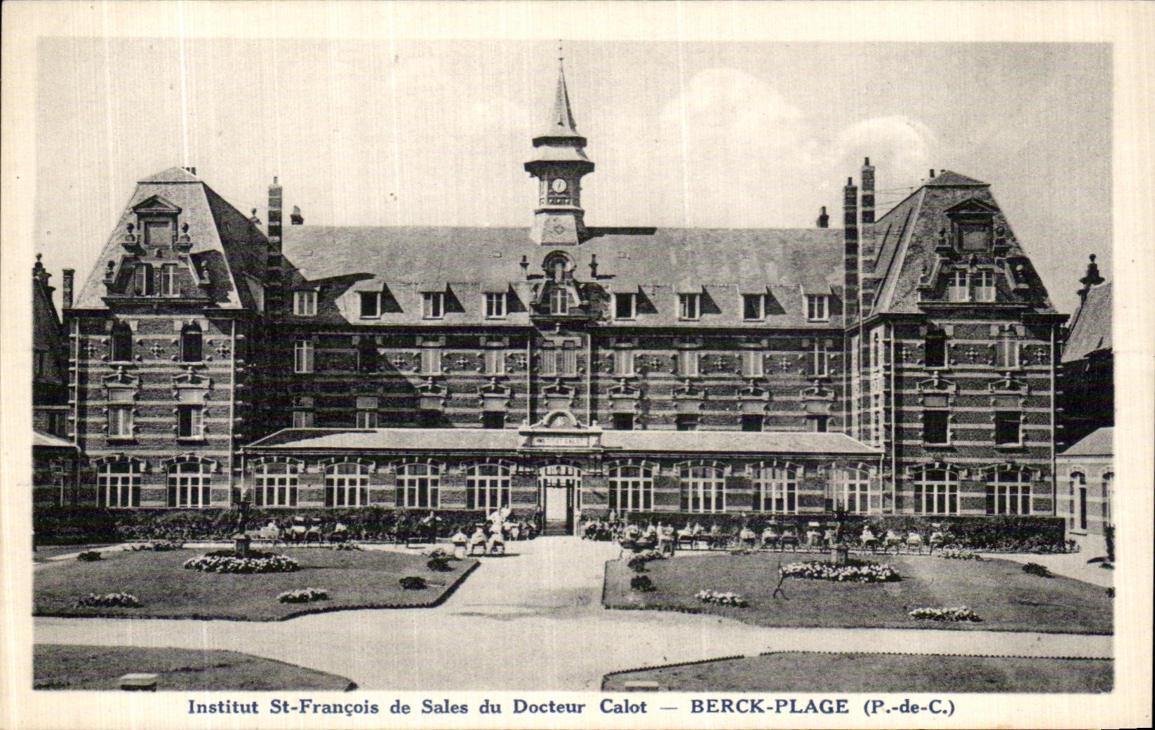CPA Institut St Francois de Sales du Docteur Calot Berck Plage 