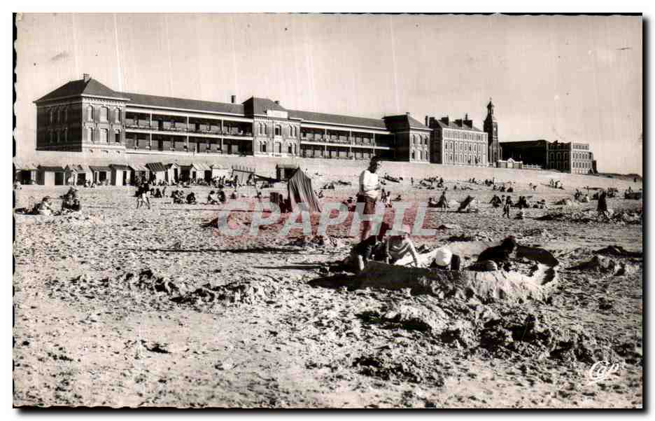 CPSM Berck Plage L Hopital Maritime