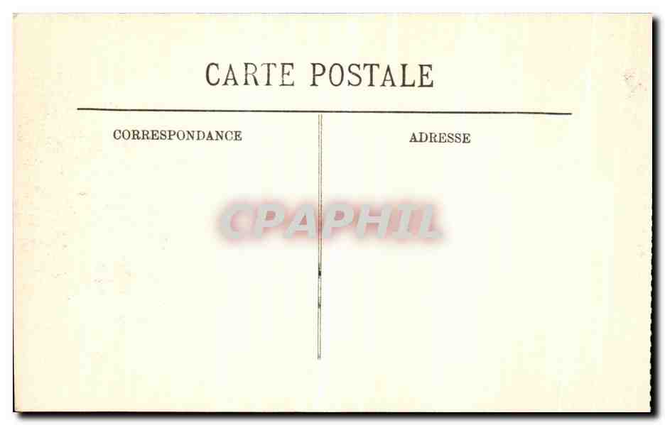 Inondations de Paris (Janvier 1910) — Gare Saint-Lazare — LL. — Rückseite