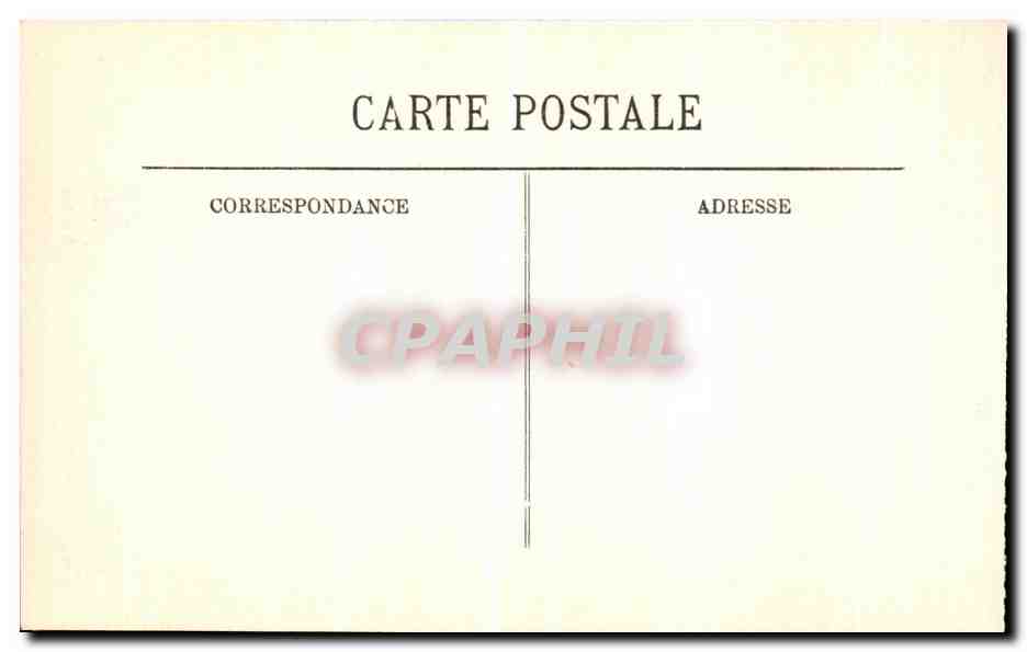 CPA Paris Inondations La Gare de Quai d Orsay — Rückseite