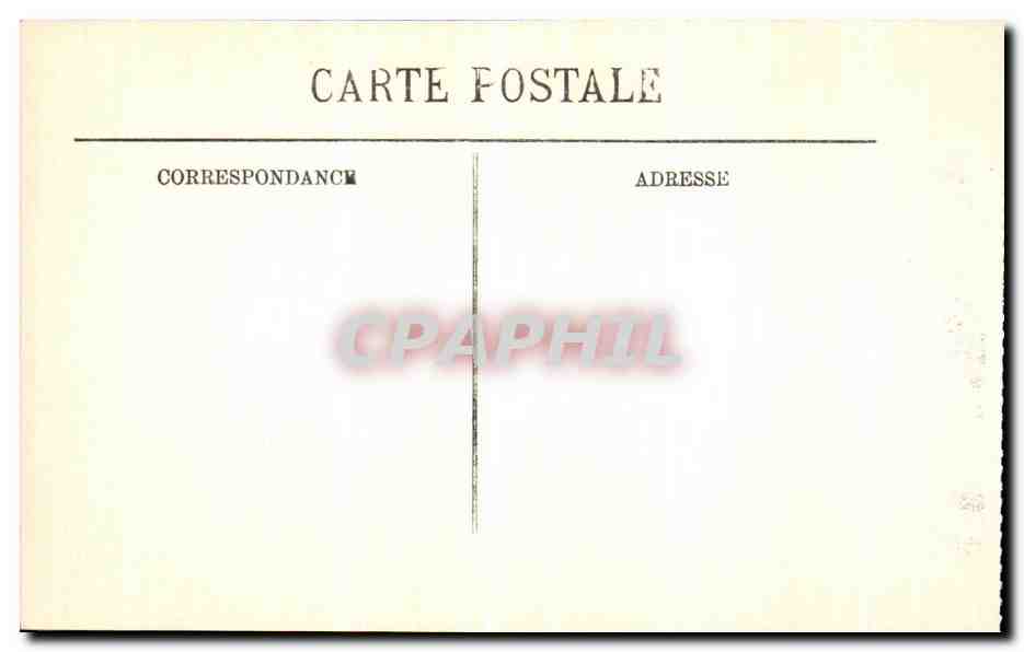 CPA Paris Inondations De Le Pont de L Alma — Rückseite