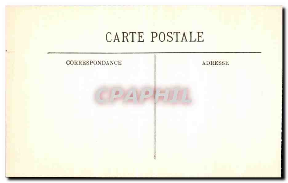 CPA Paris Inondations Avenue Montaigne  — Rückseite