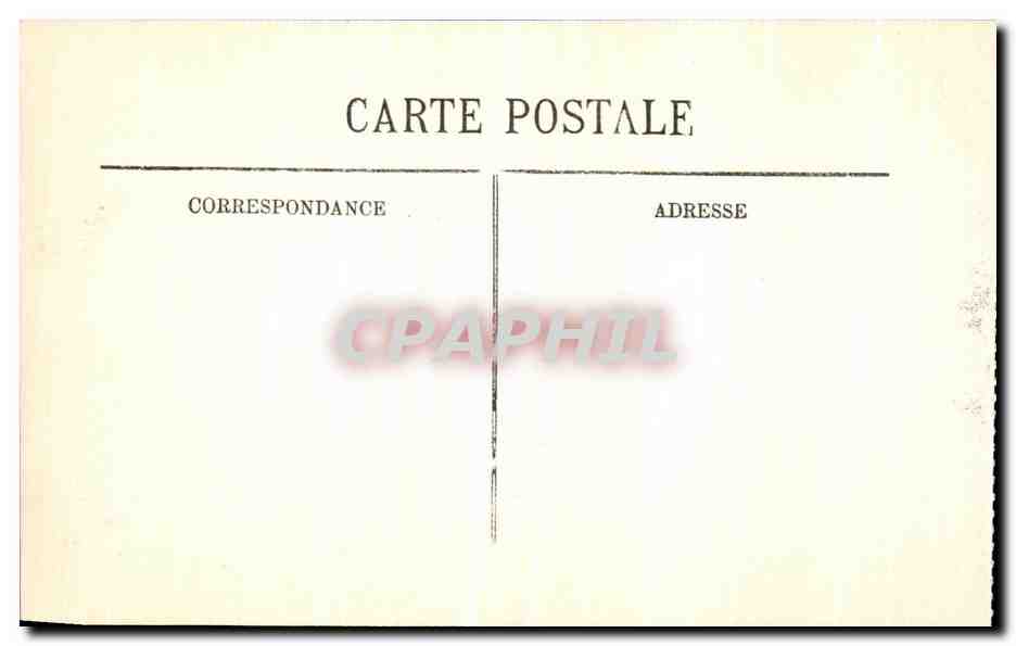 CPA Paris Inondations De Rue Saint Charles — Rückseite