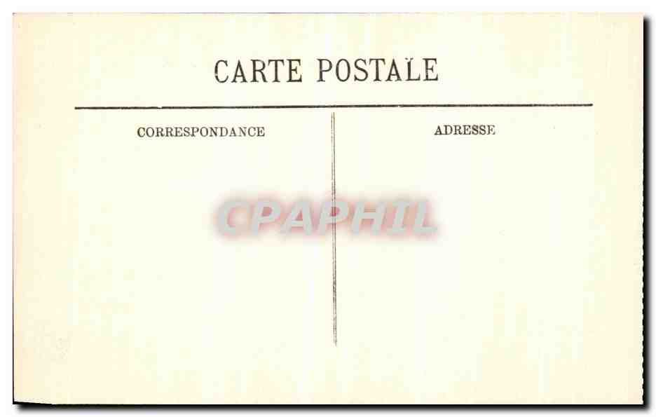 CPA Paris Inondations De Faubourg Saint Antoine — Rückseite