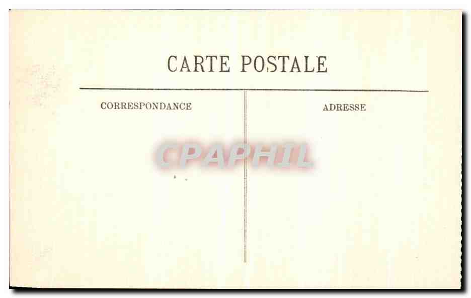 CPA Paris Inondations De Boulevard Diderot — Rückseite