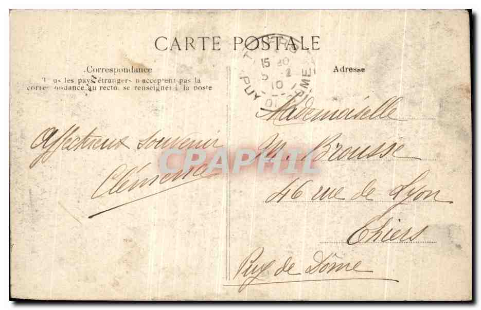 Crue de la Seine — Paris, près du Pont Royal — Éditeur EJD — Reverso