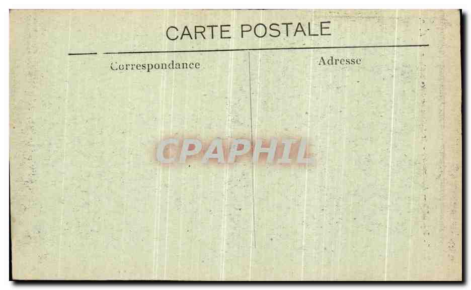CPA Paris Montmartre La Maison au Toit de Chaume — Rückseite