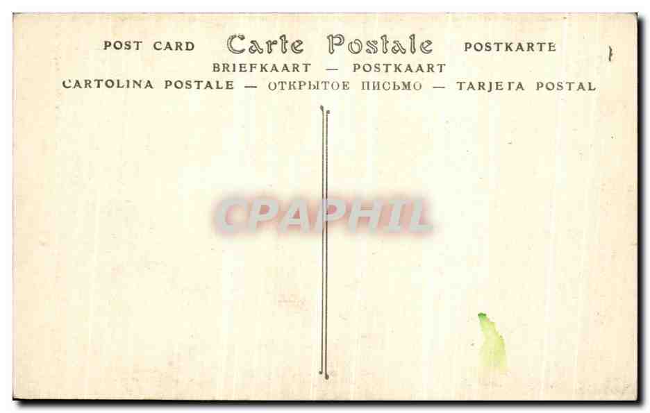 CPA Paris Vieux Montmartre Chemin de CRoix  — Rückseite