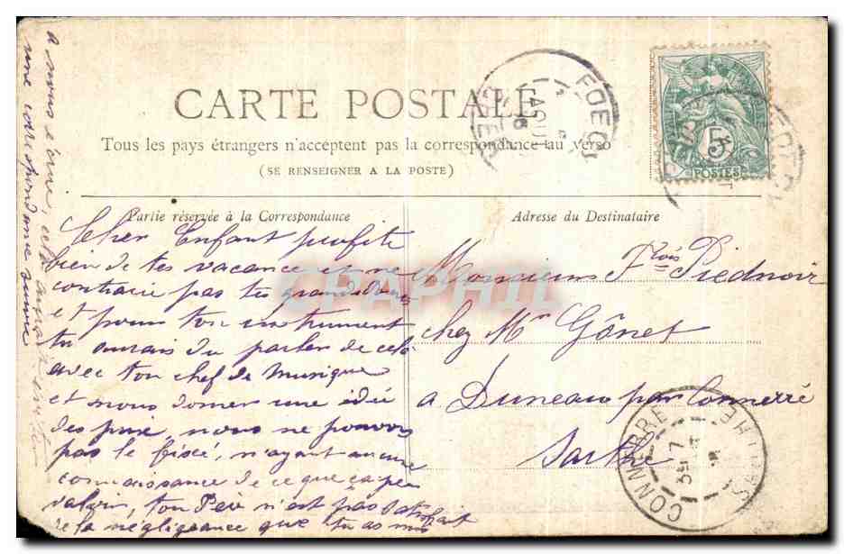 Paris — Horloge du Palais de Justice — Collection Petit Journal — Reverso