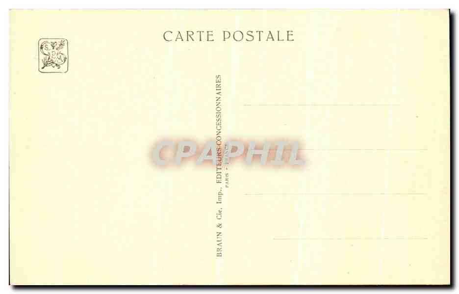 CPA Paris Exposition Coloniale Internationale 1931 le camp des gardes et le palais  — Rückseite