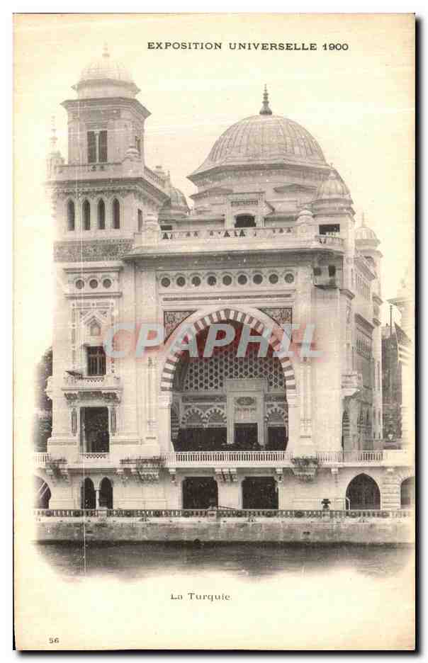 CPA Paris Exposition universelle 1900 La Turquie
